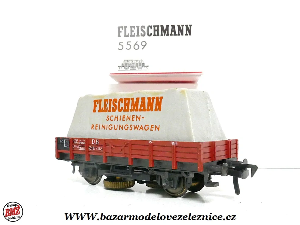 Fleischmann - Otevřený čistící vůz DB - HO