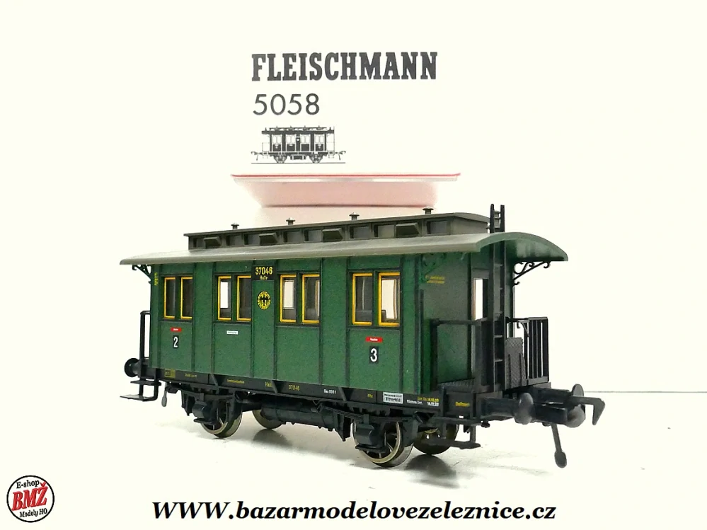 Fleischmann - Osobní vůz DRG 2/3 tř. - HO