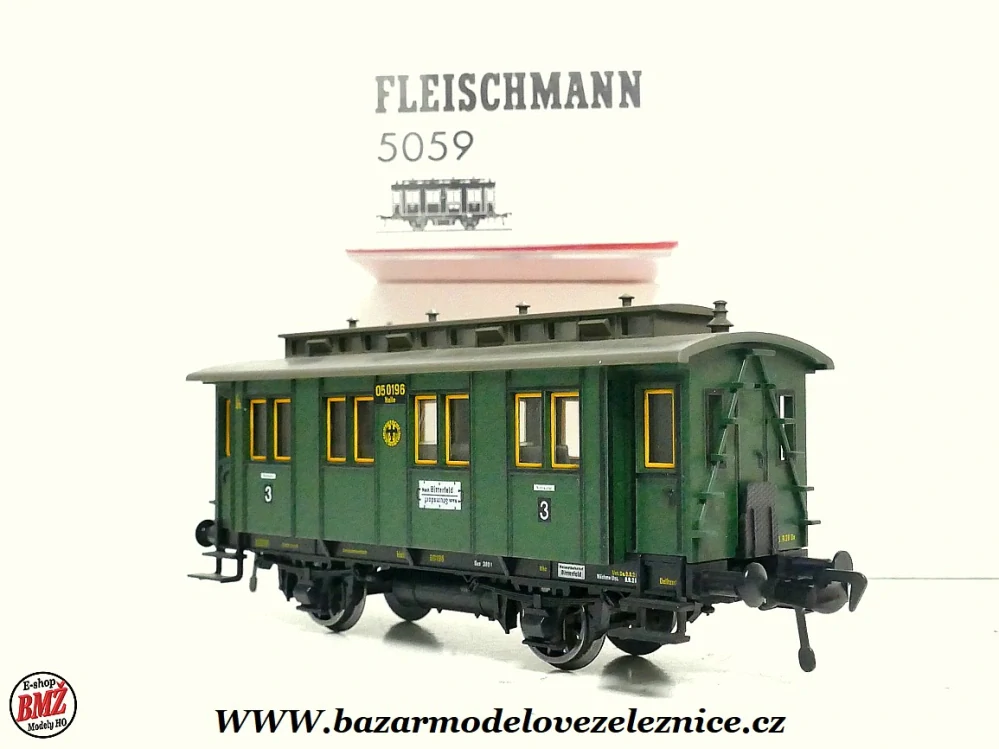 Fleischmann - Osobní vůz DRG 3 tř. - HO