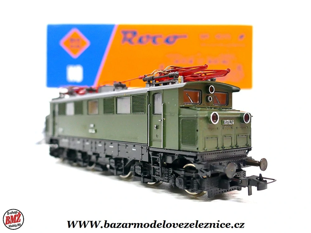 Roco - DC - Elektrická lokomotiva 1670 OBB - HO