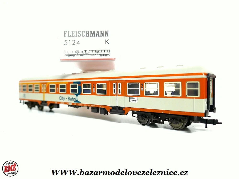 Fleischmann - Osobní vůz DB CITY BAHN 1/2 tř - HO