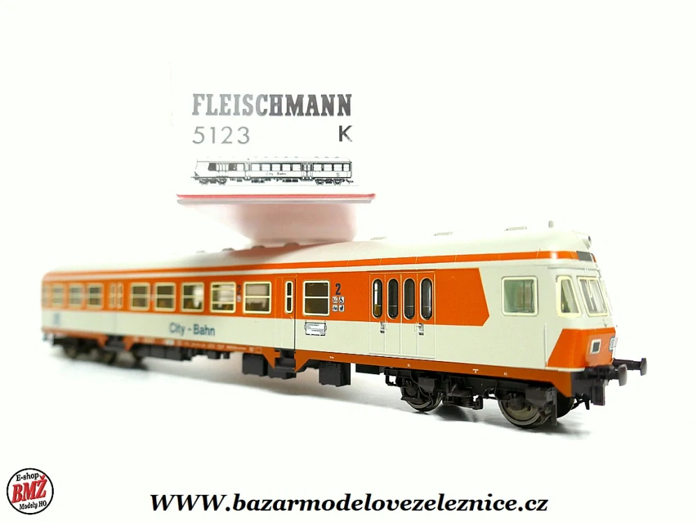 Fleischmann - Řídící vůz DB CITY BAHN 2 tř - HO