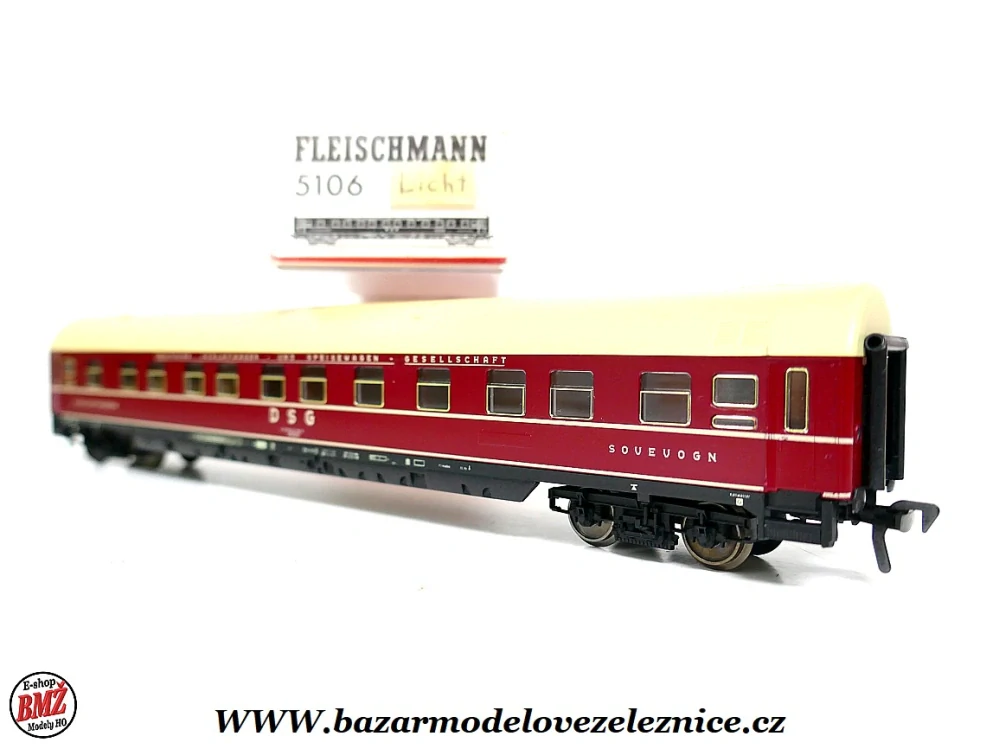 Fleischmann - Lůžkový vůz DSG - HO