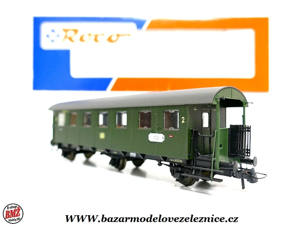 Roco - Osobní vůz DB 2 tř. 3 osý - HO