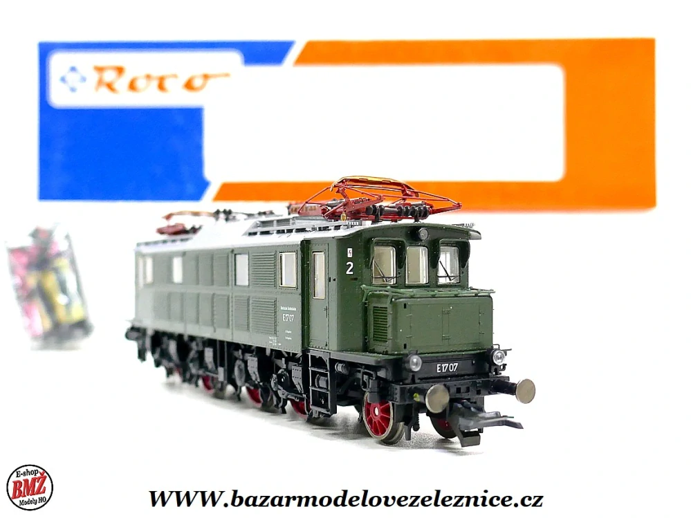 Roco - DCC - Elektrická lokomotiva E 17 07 DB - HO