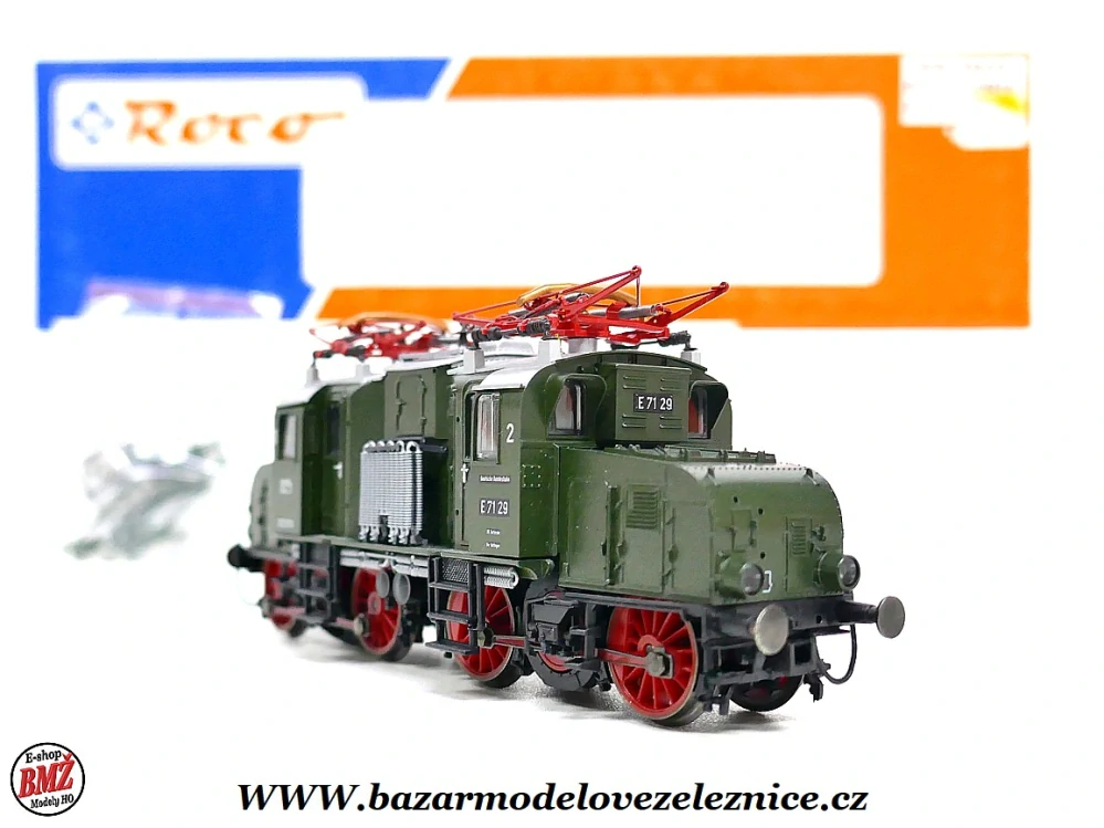 Roco - DSS - Elektrická lokomotiva E 71 29 DB - HO