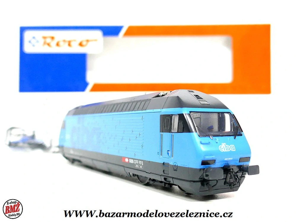 Roco - DSS - Elektrická lokomotiva CIBA 460 016 SBB- HO