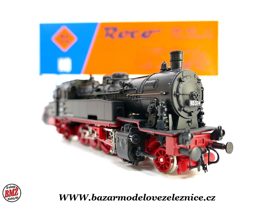 Roco - DC - Parní lokomotiva BR 93 374 DR - HO