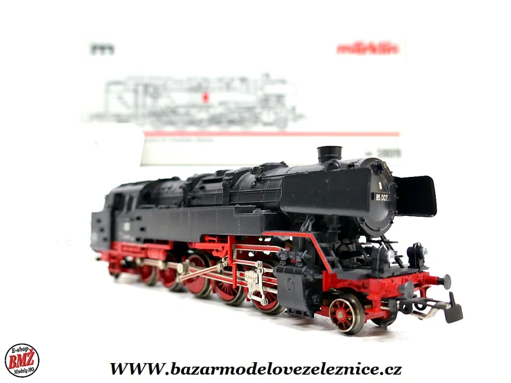 Marklin HAMO - DCC - Parní lokomotiva BR 85 007 DB - HO
