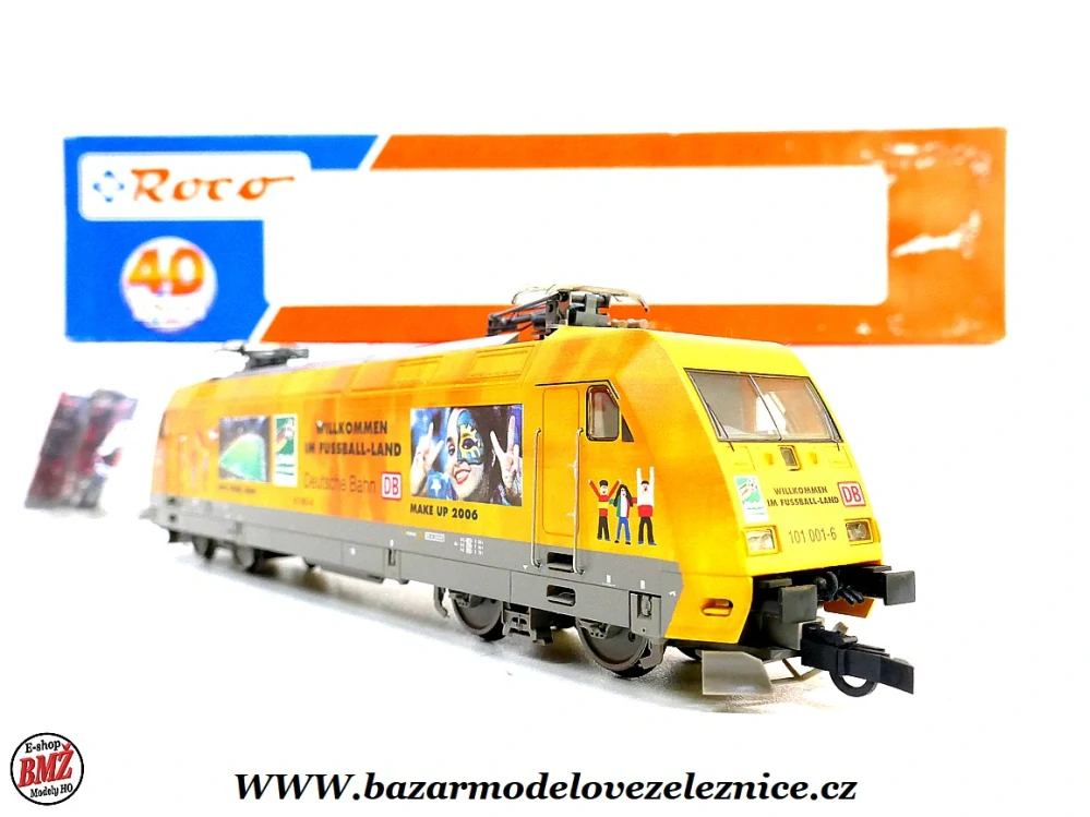 Roco - DSS - Elektrická lokomotiva BR 101 001 DB - HO