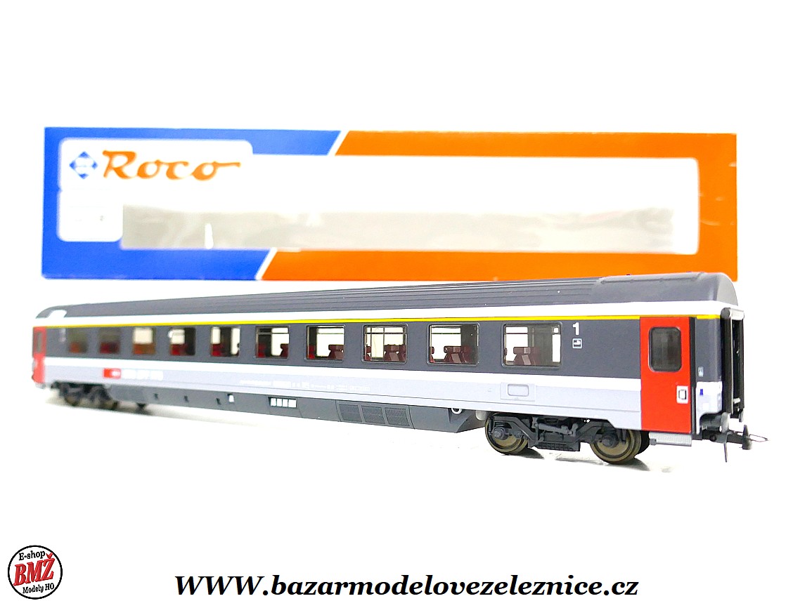 Roco Exklusiv - Osobní vůz SBB 1 tř.- HO