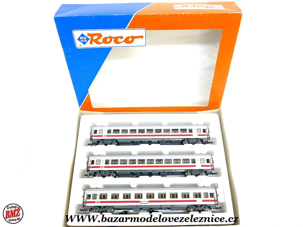 Roco - set 3 osobních vozů InterCity der DB - HO