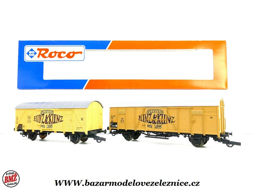 Roco - set 2 nákladních vozů DB - HO