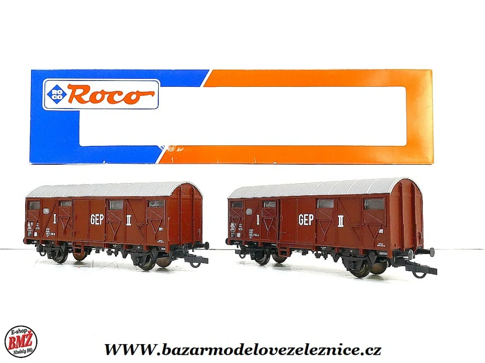 Roco - set 2 nákladních vozů DB - HO