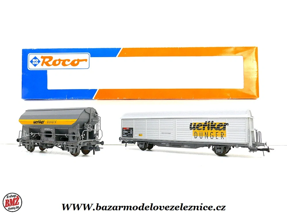 Roco - set 2 nákladních vozů SBB - HO