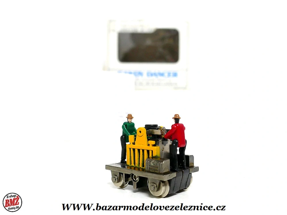Bachmann - DC - Vozík Gandy Dancer - HO