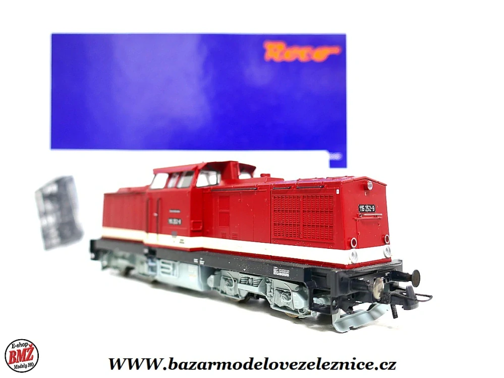 Roco - DSS - Dieselová lokomotiva BR 115 252 - HO