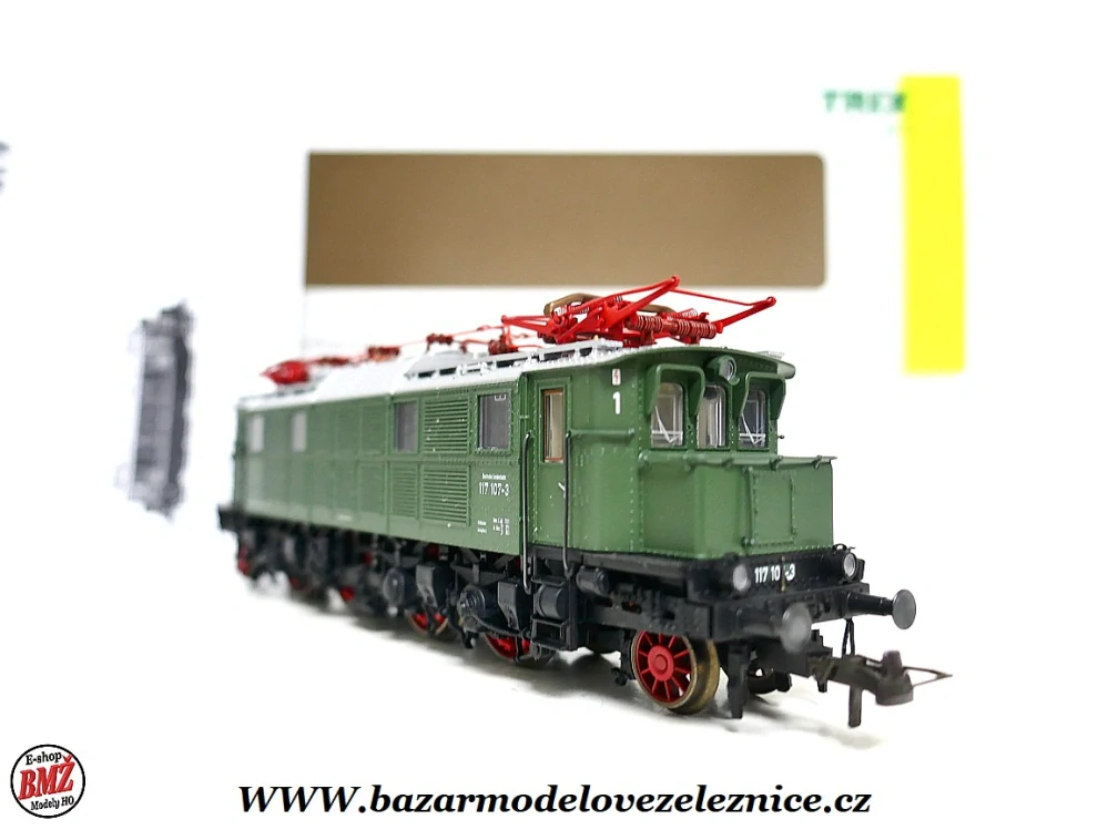 Trix - DCC + ZVUK - Elektrická lokomotiva E 117 107 DB- HO