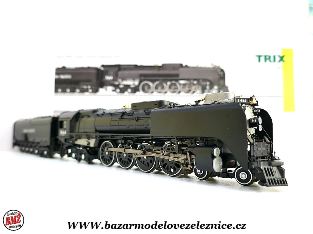 Trix - DCC + ZVUK + KOUŘ - Parní lokomotiva 800 Union Pacific - HO