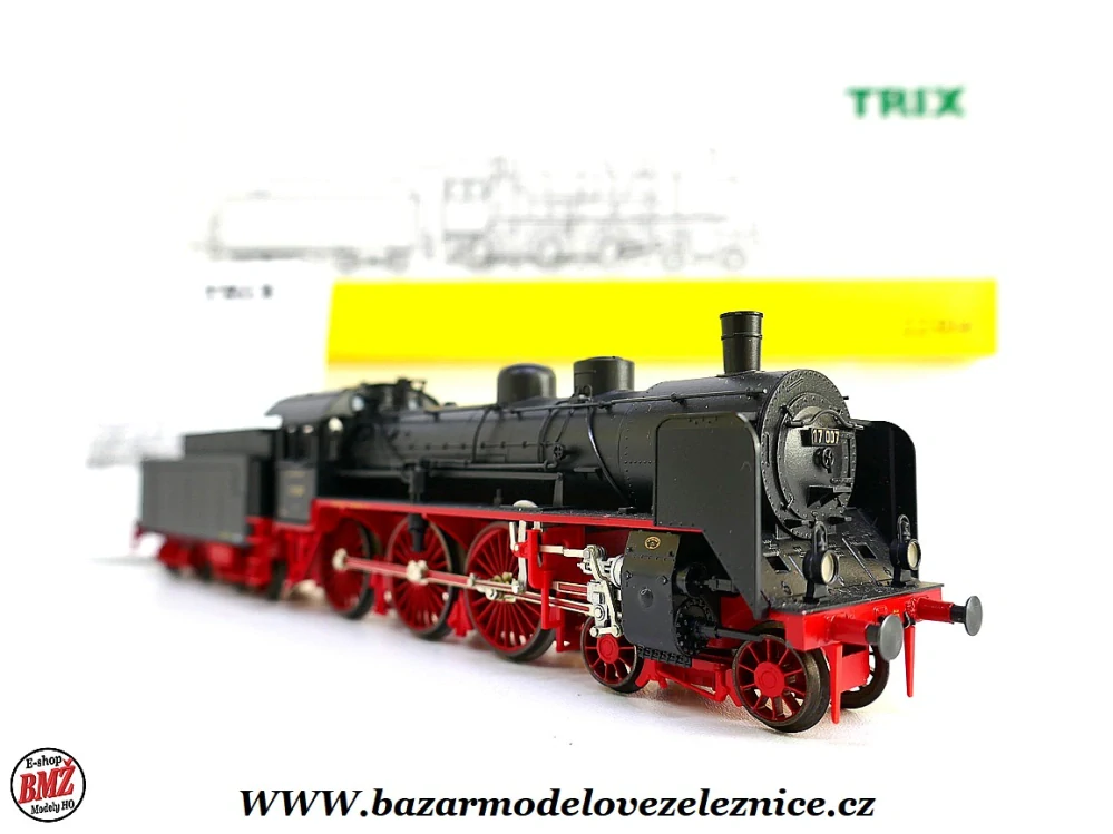 Trix - DCC - Parní lokomotiva BR 17 007 DRG HO