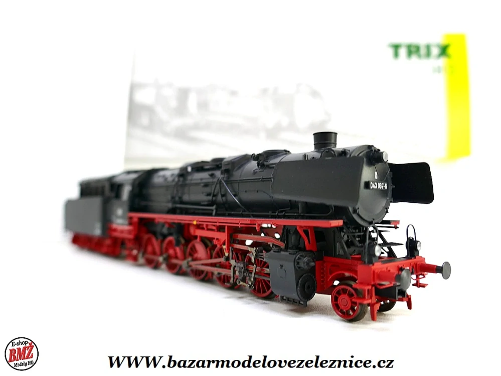 Trix - DCC + ZVUK - Parní lokomotiva BR 43 087 OIL DB HO