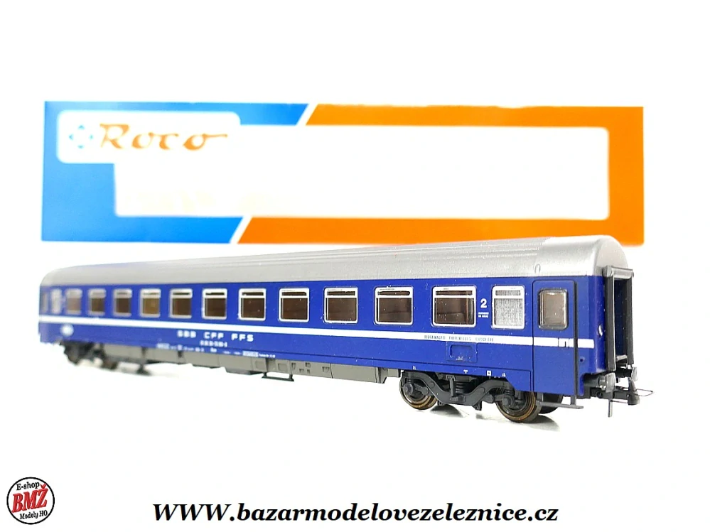Roco - Osobní vůz SBB 2 tř.- HO