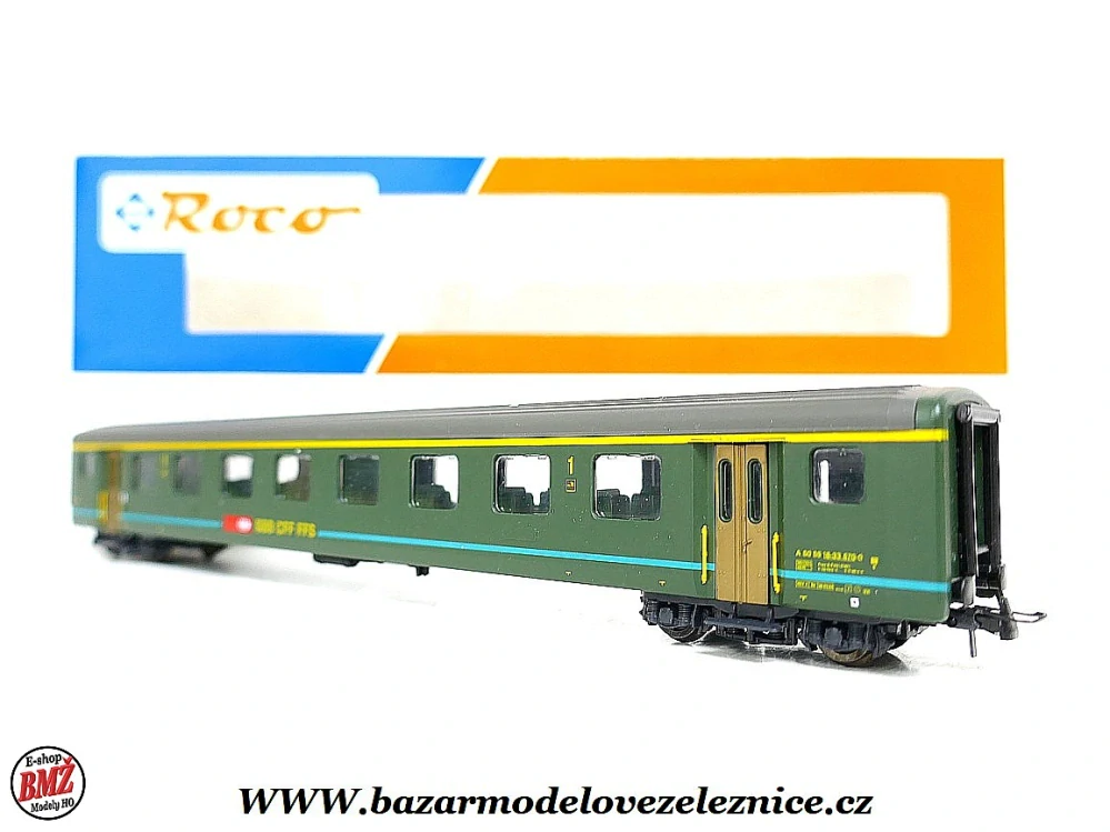 Roco - Osobní vůz SBB 1 tř.- HO