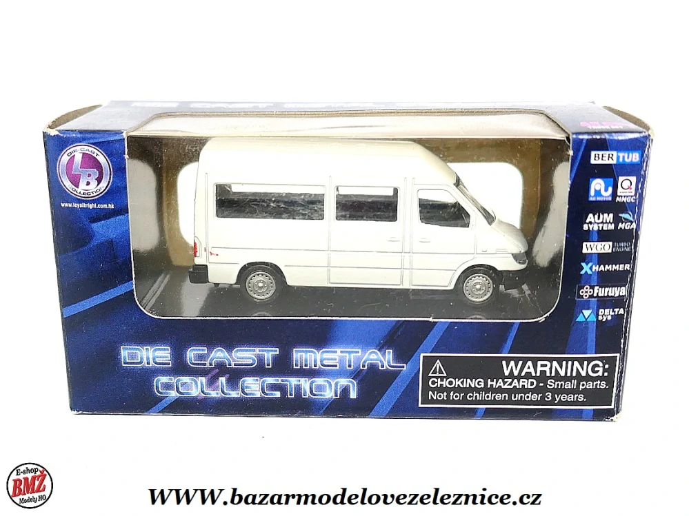 All City - Mercedes - kovový model - HO