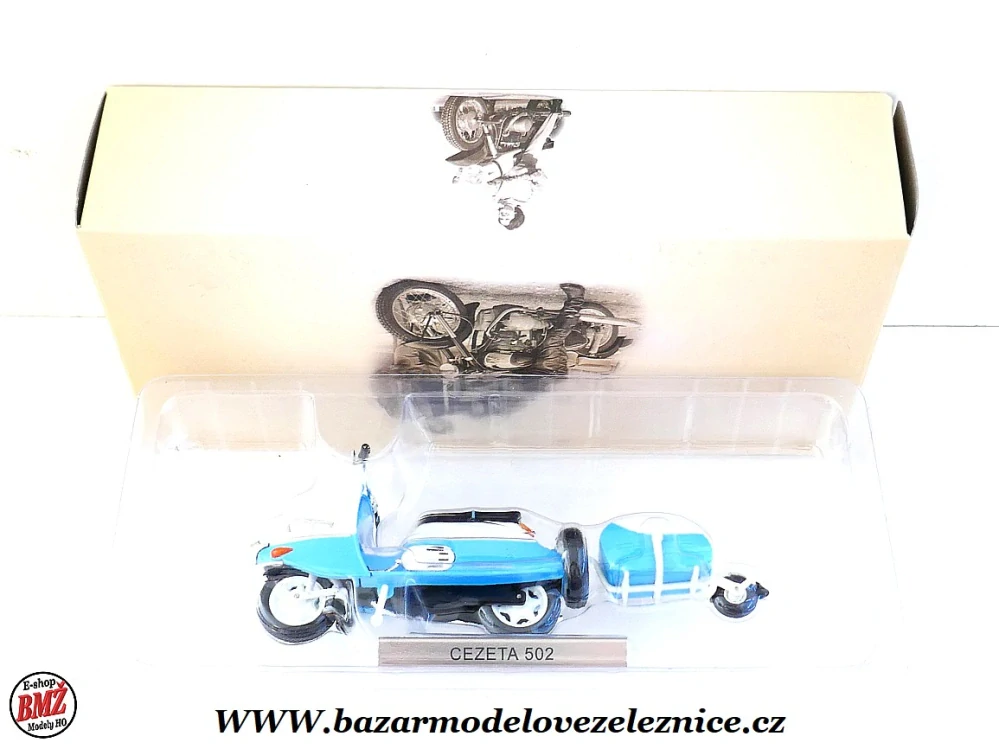 Atlas - ČEZETA 502 + vozík PAV - 1/24