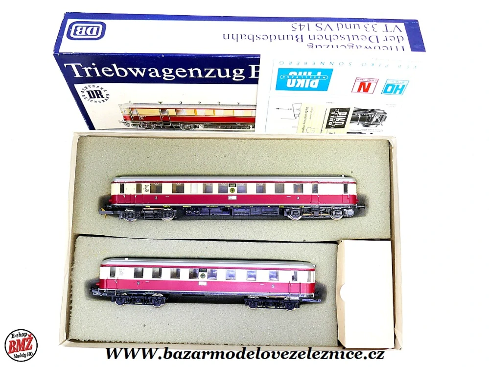 PIKO DDR - DC - Dieselová souprava BR 185/195 DRG - HO