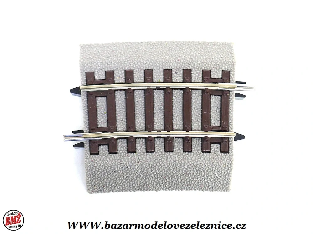 Roco Line - oblouková kolej R2 1/4 - 358 mm / 7,5° s imitací štěrku - HO