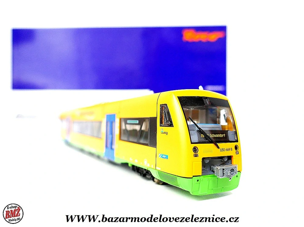 Roco - DSS - Motorový vůz BR 650 Oberpfalz - HO