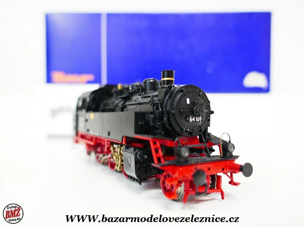 Roco - DCC - Parní lokomotiva BR 64 169 DR - HO