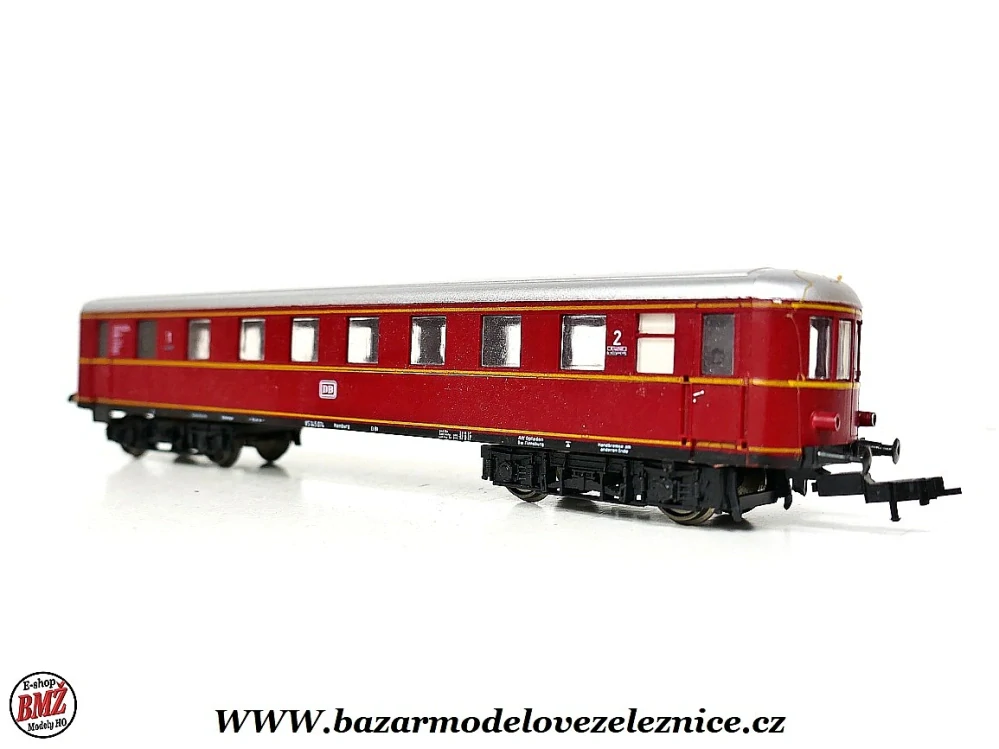 Piko DDR - Přívěsný vůz 195 DB 1/2 Tř. - HO