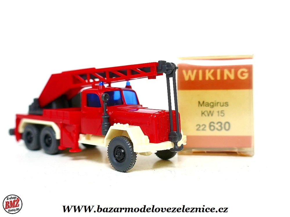 Wiking - Magirus jeřáb hasiči - HO