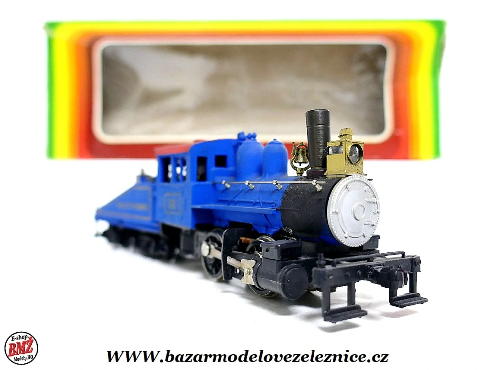 Model Power - DC + KOUŘ - Parní lokomotiva 0-4-0 - HO