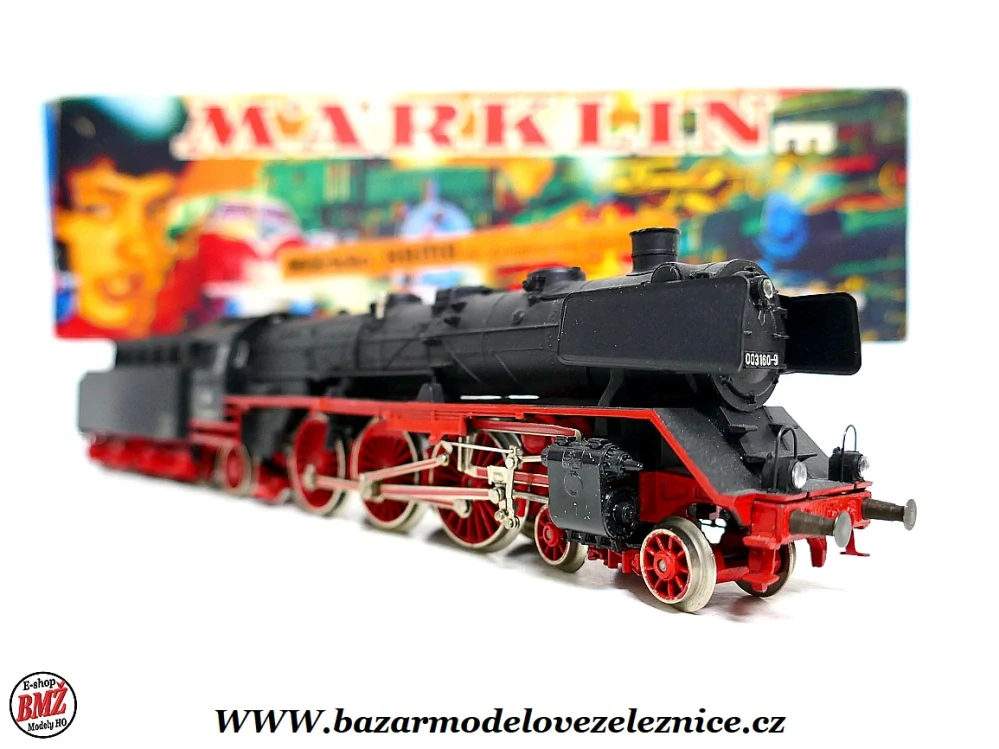 Marklin Hamo - DC - Parní lokomotiva BR 03 160 DB - HO