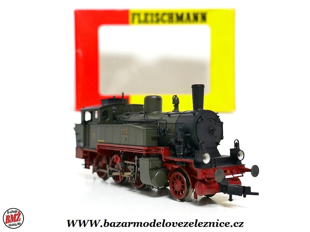 Fleischmann - DSS - Parní lokomotiva BR T9.3 K.P.E.V. - HO