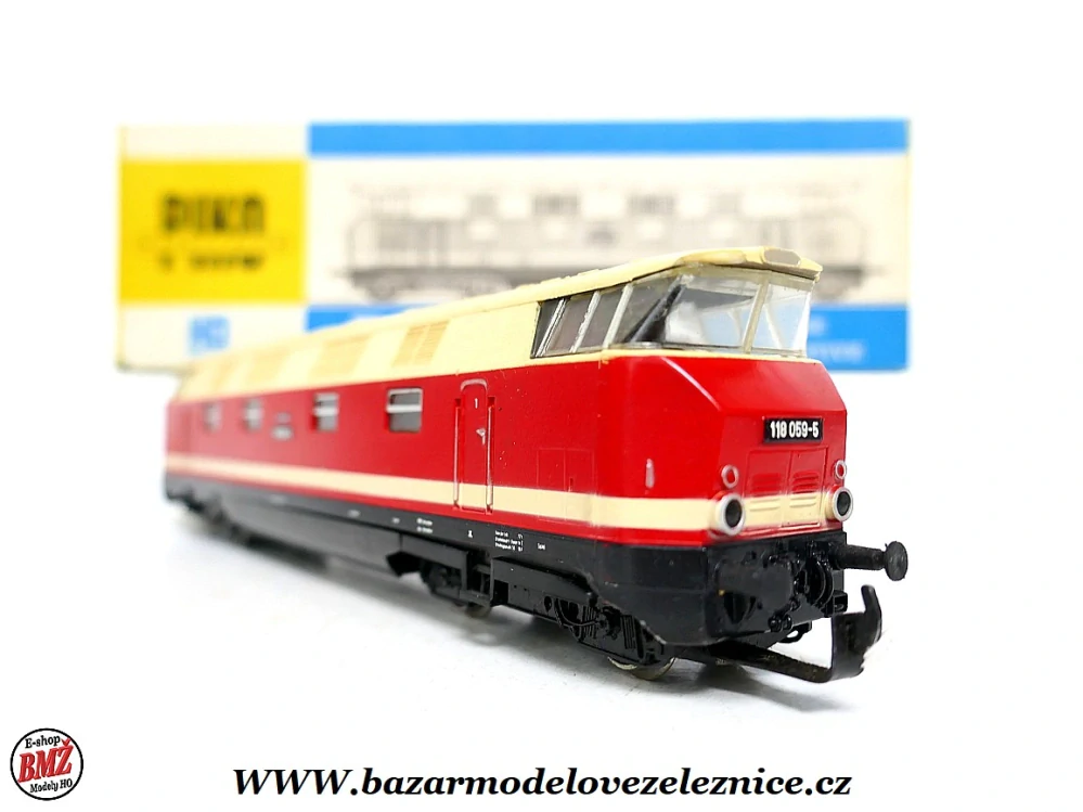Piko DDR - DC - Dieselová lokomotiva BR 118 059 DR - HO