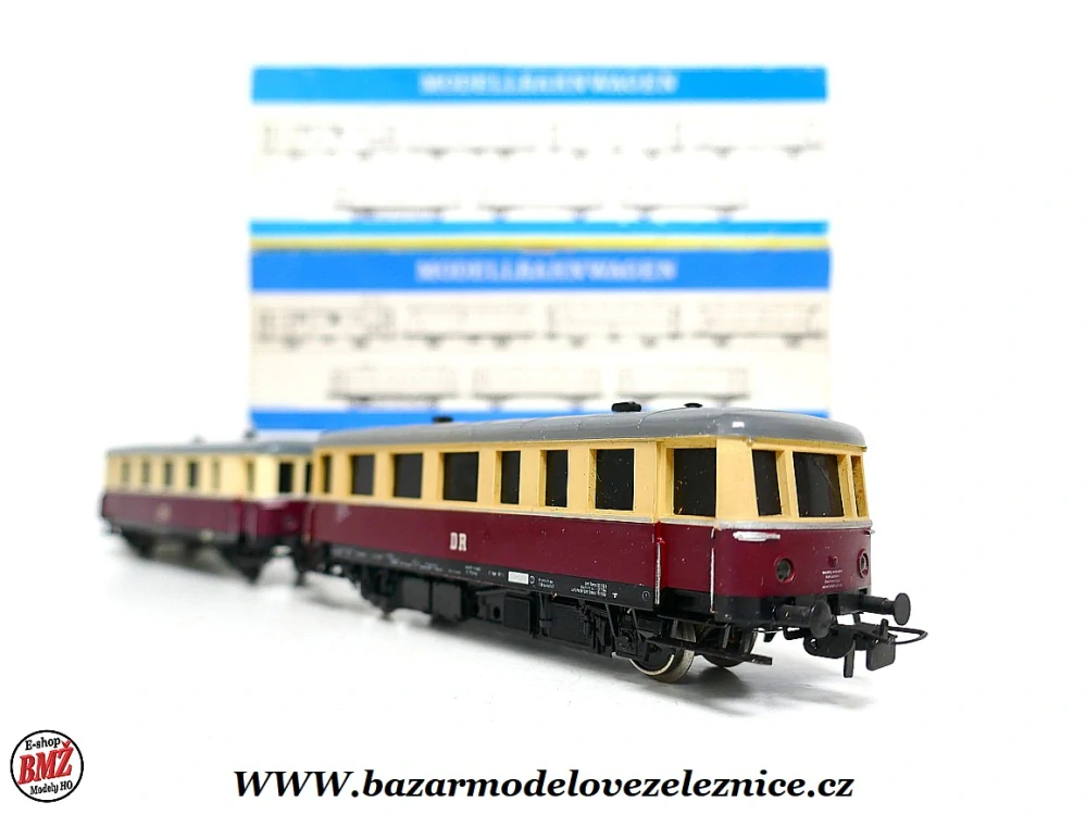 PIKO DDR - DC - Motorová souprava VT 135 DR - HO