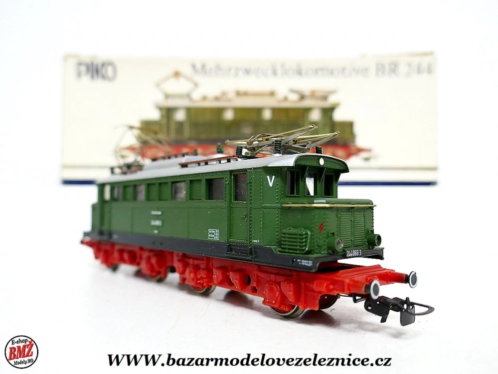 PIKO DDR - DC - Elektrická lokomotiva BR 244 068 DR -HO