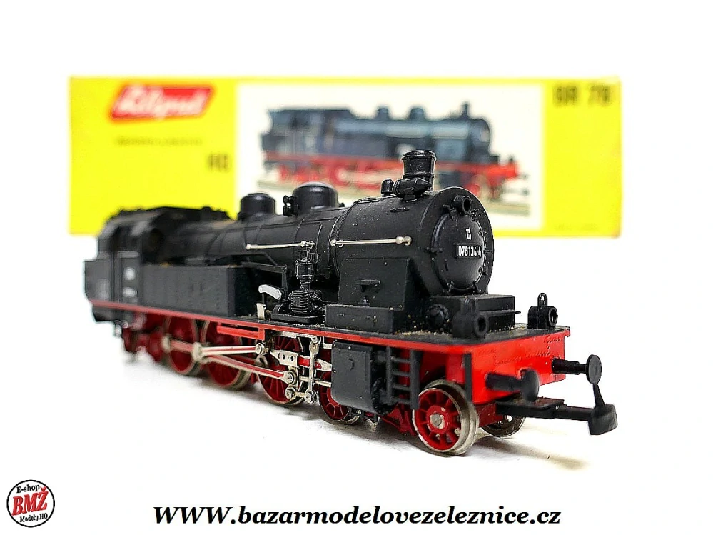 Locomotive Vapeur Liliput BR78 03 H0, échelle 1/87, DB, Analogique DC, état D'occasion