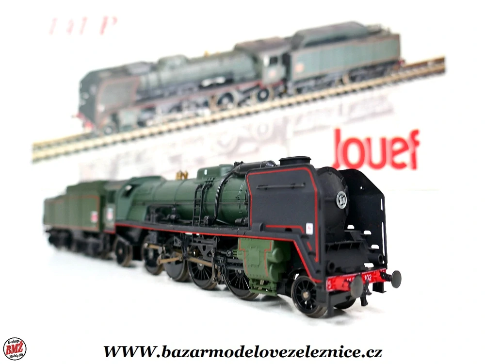 Jouef - DC - Parní lokomotiva 141 P SNCF - HO