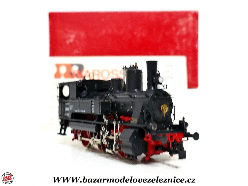 Rivarossi - DC - Parní lokomotiva BR 89 638 DR - HO
