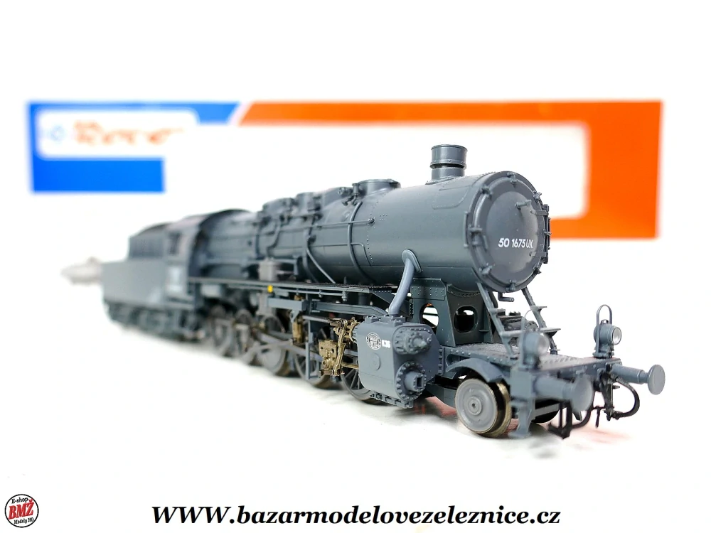 Roco - DSS - Parní lokomotiva 50 1675 UK DRG - HO