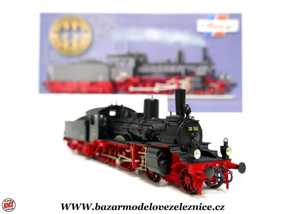 Roco - DCC - Parní lokomotiva BR 36 156 der DRG - HO