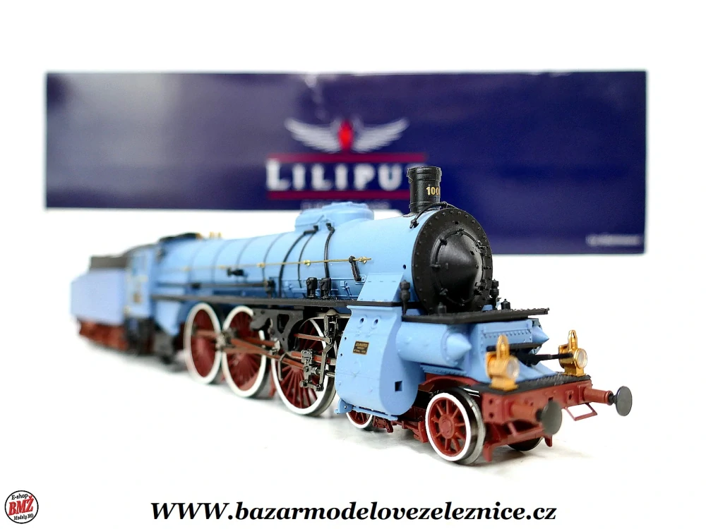 Liliput - DSS - Parní lokomotiva Bad IVh 1000 Länderbahn Baden - HO