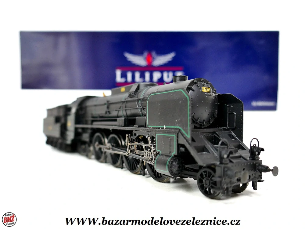 Liliput - DSS - Parní lokomotiva 214 07 BBOn - HO