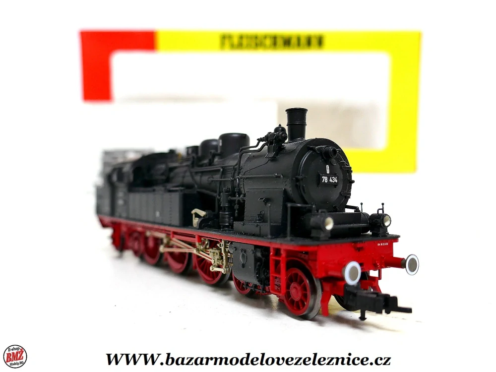 Fleischmann - DC - Parní lokomotiva BR 78 434 DB - HO