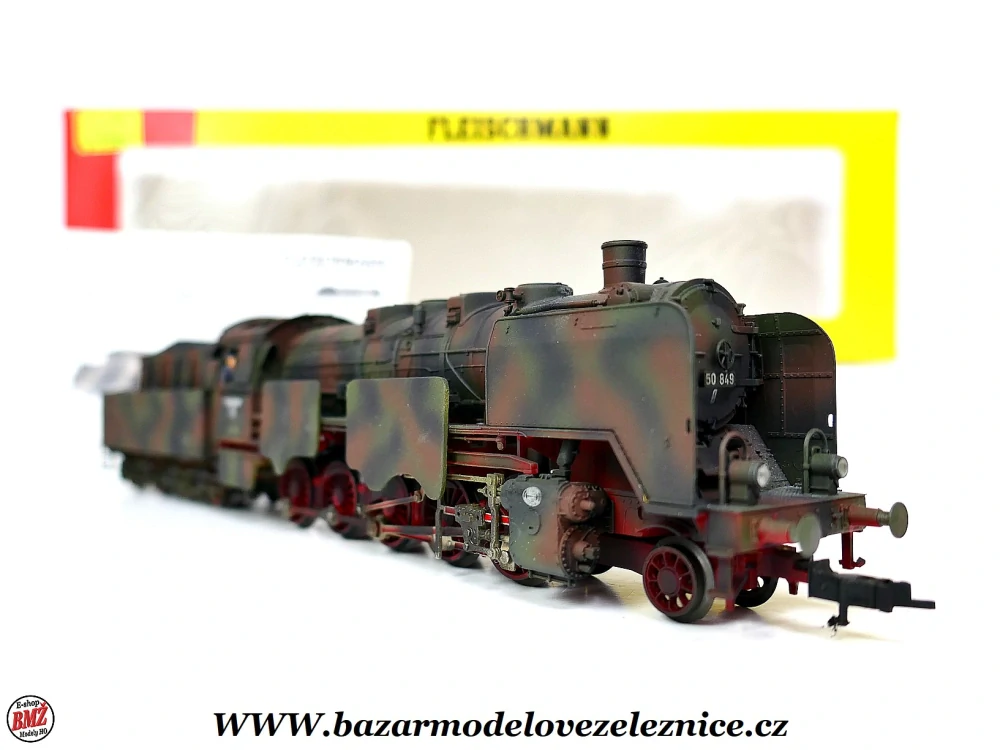 Fleischmann - DC - Parní lokomotiva BR 50 849 DR - HO